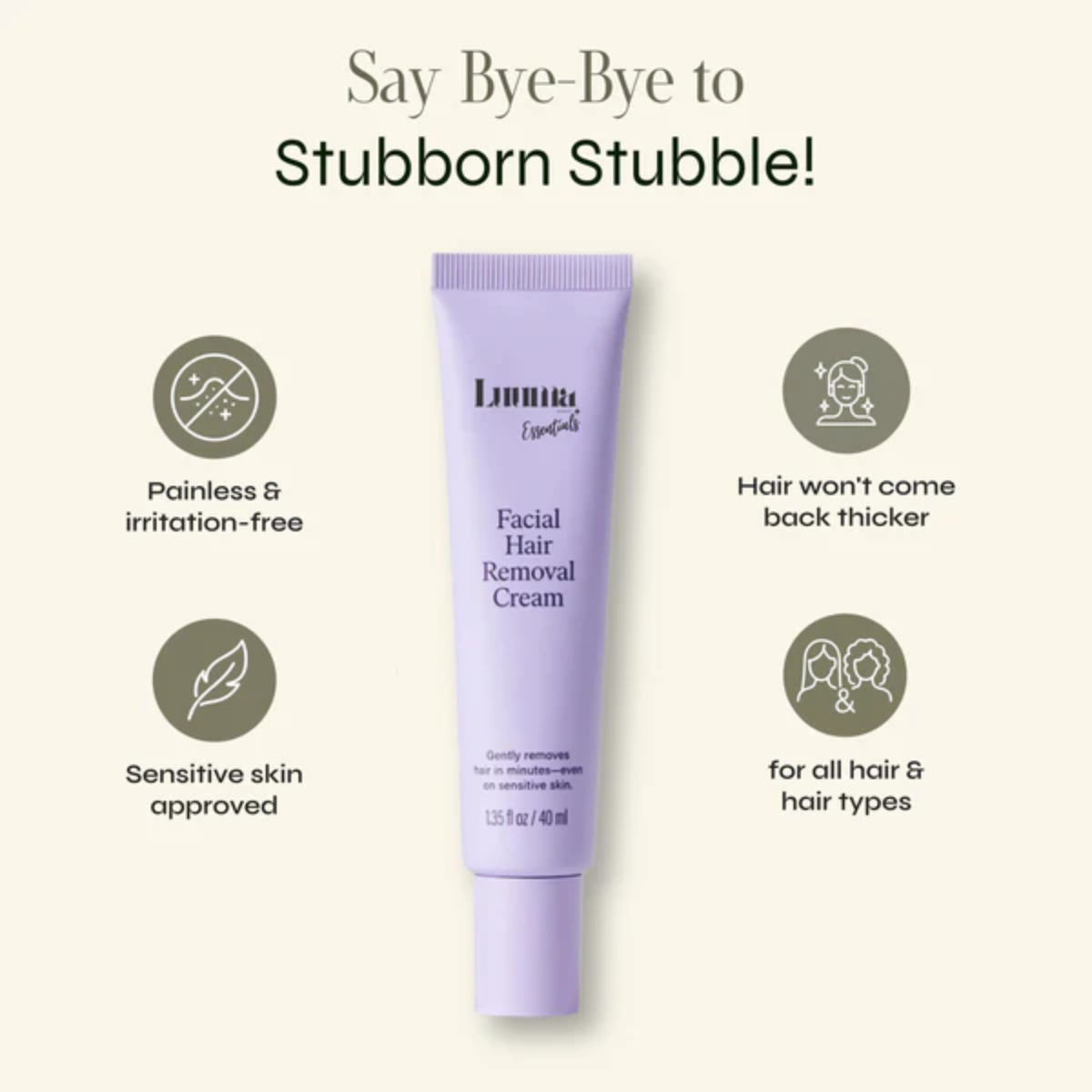 Luuma™ - Say Bye-Bye to Stubborn Stubble