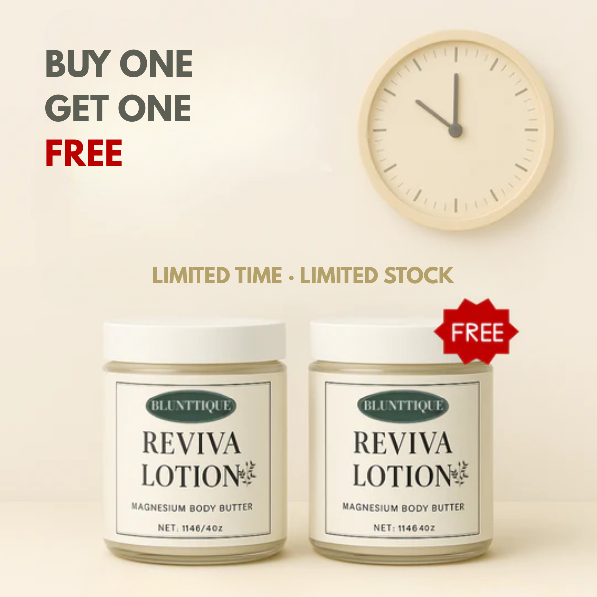 Blunttique™ - Repairing Lotion with Magnesium